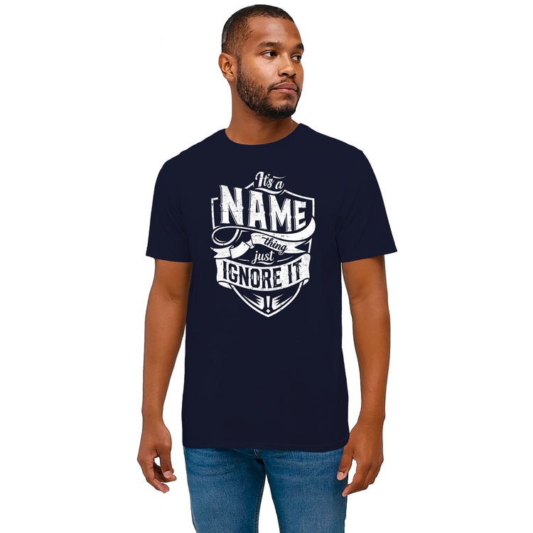 Personalized Name Just Ignore It Unisex T-Shirt